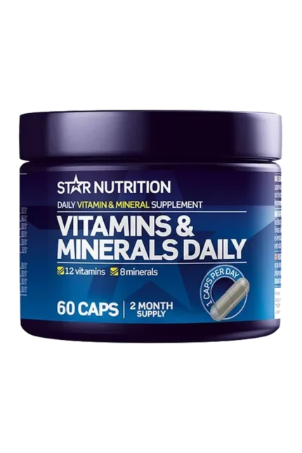 Star Vitamins & Minerals Daily - 60 kapsler