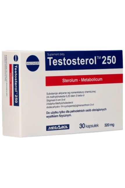 Megabol Testosterol 250 - 30 kapsler