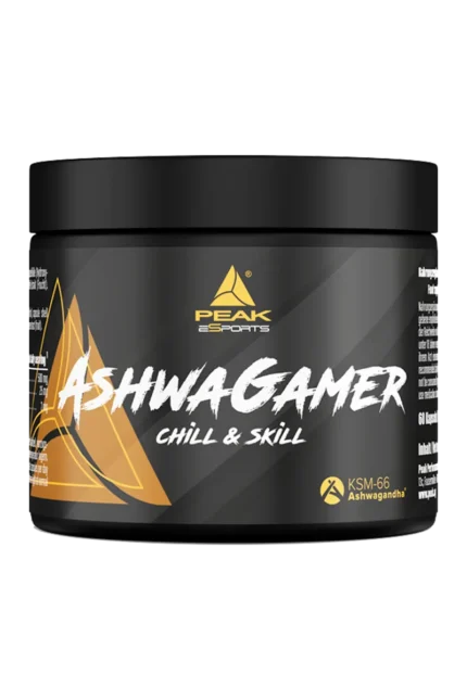PEAK AshwaGamer (Ashwagandha) - 60 kapsler