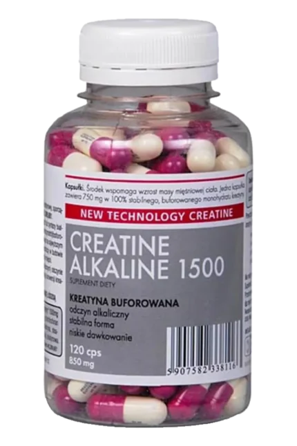 Creatine Alkaline 1500 - 120 kapsler