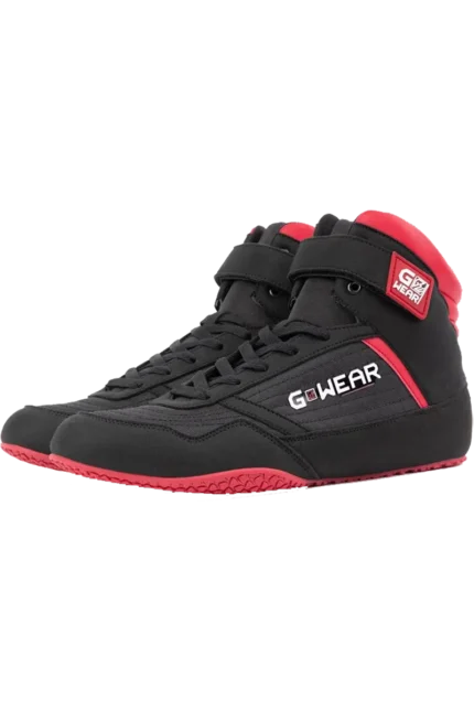 Gwear Classic High Tops - Black/Red
