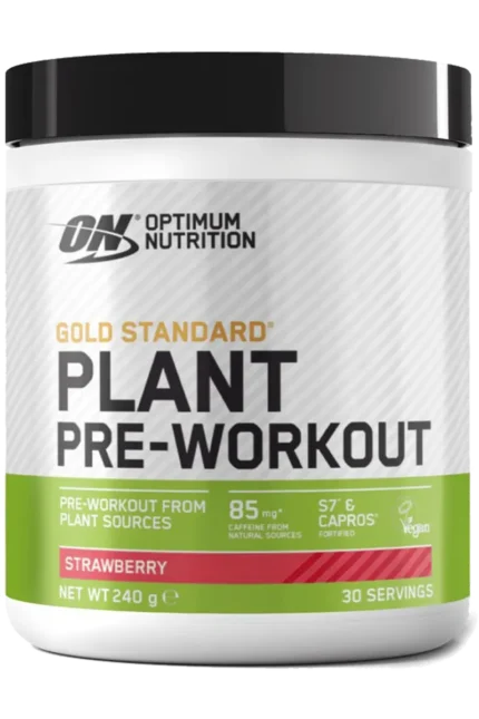 Gold Standard PLANT Pre-Workout - 240g Strawberry