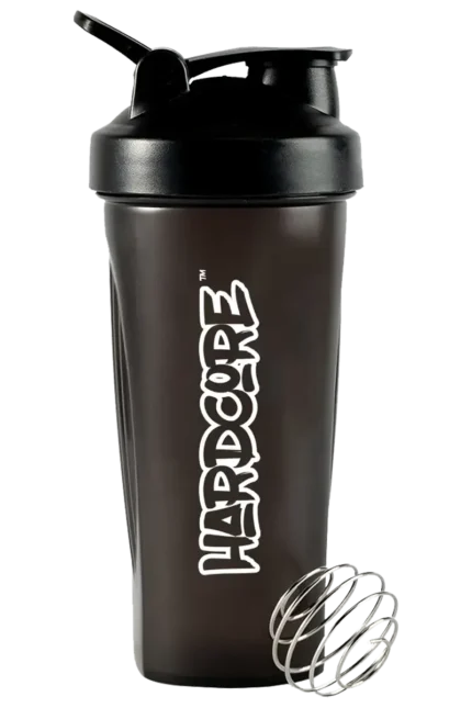 Hardcore Shaker - 700ml Solid Black