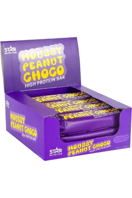 Star Nutrition Soft Proteinbar Moussy Peanut Choco - 12x55g