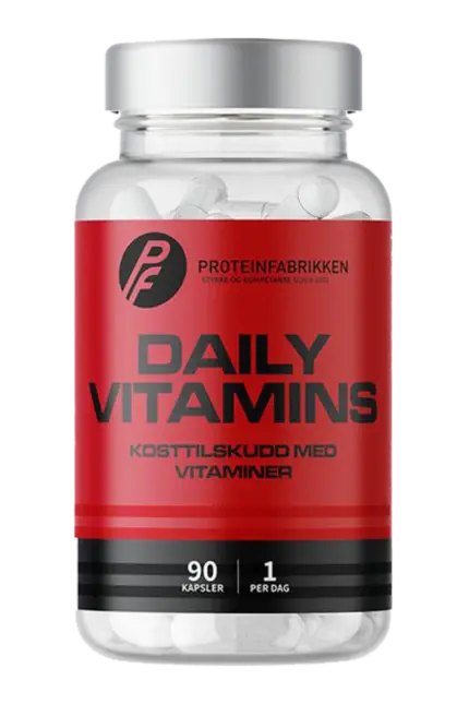 PF Daily Vitamins - 90 kapsler